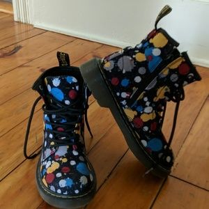 Child's Doc Martin's - multicolor boots